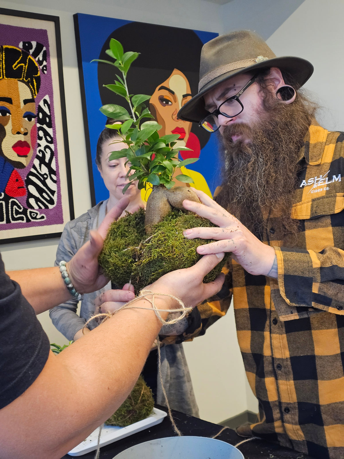 Kokedama & Me Workshop 11/1